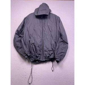 Calvin Klein Windbreaker Jacket Nylon Black Large Mens